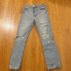 MOTHER DENIM- High Waisted Rider Skimp in the Confession (27)